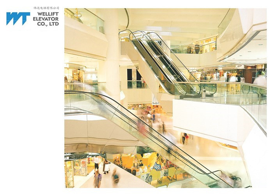 VF Kontrollü / Kendinden Başlamalı Enerji Tasarruflu Koşu Süpermarket Yürüyen Merdiven