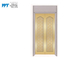 Altın Ayna Asansör Kabin Dekorasyonu Ticari Asansör İçin İniş Kapısı Yüksekliği 2100 / 2200MM